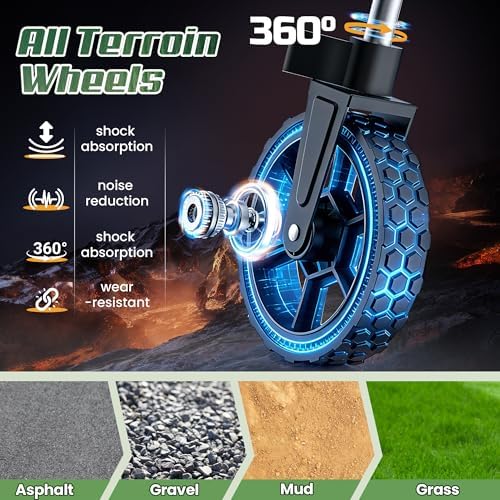 Wagons Carts Foldable,Collapsible Wagon with Wheels,450LBS Heavy Duty Beach Wagon Cart,Lightweight Portable Folding Utility Wagon Cart with Cup Holders for Camping, Garden, Sports, Grocery pcs - Image 5