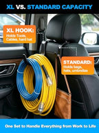 DO DOWIN 4 Pack XL Hard Hat Holder Hooks for Truck - Image 2