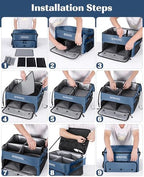 Golf Trunk Organizer, 2-Layer Storage with Golf Accessories - Image 5