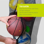 Ball Storage Garage Organizer by Delta Cycle - Garage Storage Net Ball Storage - Extra Long Holds Up to 5 Balls of Any Sport Including Soccer, Baseball, Basketball, Volleyball & Footballs - Image 4