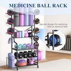 Mythinglogic Home Gym Rack for Dumbbells, Yoga Mats and Workout Equipment - Image 3