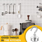 DIYMAG Magnetic Hooks 200pcs 30lbs Cruise Essentials 2026 Magnet Hook - Image 5