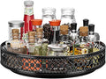 11 inch Lazy Susan Turntable - Metal Spice Organizer for Cabinet Table Top by OVICAR