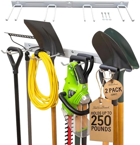 StoreYourBoard Garage Tool Organizer, 72 in, Holds 500 lb, 2 Pack by StoreYourBoard