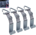 Amooca 4 Pack Anti-drop Headrest Hooks Adjustable Car Seat Organizer by Amooca