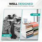 Clear Storage Blanket Bag with Zipper for Comforter, Clothes, Bedding, 3Pk - Image 4