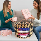 Hat Boxes for Women Storage16.93 D*10.24" H Mens Caps Case Closet Organizer - Image 6