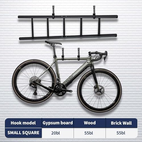 Dreecy J Utility Hooks for Hanging Heavy Duty Garage Storage Utility Hooks for Garage Wall, Color Black, 6 Pack - Image 6