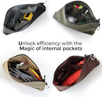 COREFLEX Premium Tool Pouch Zipper Bag, Small Tool Bag, Multipurpose Storage pouch, Heavy duty Flat Bottom Tool bag with YKK Zipper (3 pack Large 12inch) - Image 4