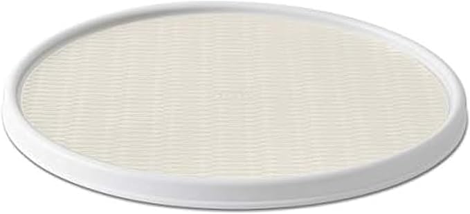 Copco Non-Skid Pantry Cabinet Lazy Susan Turntable, 18-Inch, Charcoal/Light Gray by Copco
