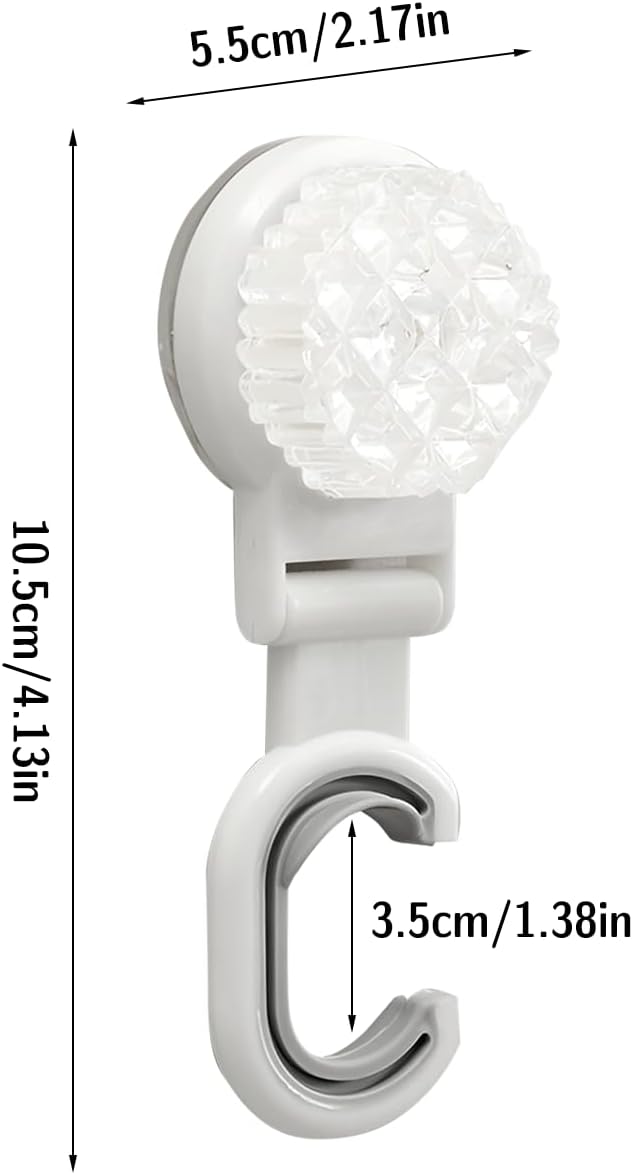 3 Pack Suction Cup Mop and Broom Holder Wall Mount - Image 7