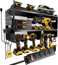 Spampur Power Tool Organizer Wall Mount with Charging Station by Spampur