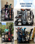 Mythinglogic Golf Bag Storage Organizer for Garage, Multiple Capacities - Image 2