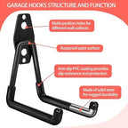 18 Pack Garage Hooks Heavy Duty - Anti-Slip Coating - Image 3