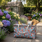 Household Essentials Flower Print Krush Container All-Purpose Utility Tote, Multicolor - Image 2