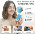 Travel Vacuum Storage Bags with Rechargeable Cordless USB Pump, 30 Combo - Image 5