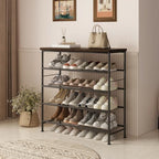 SUOERNUO 5 Tier Shoe Rack Organizer for Closet Shoe Storage for Entryway - Image 6
