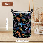 Game Fabric Storage Bin Nursery Organizer Basket - Image 2