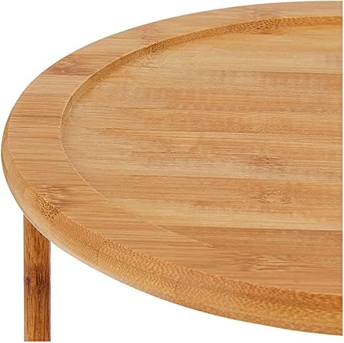 Lipper International 8302 Bamboo Wood 2-Tier 10" Kitchen Turntable - Image 6