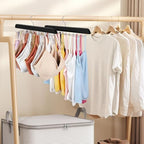 Tank Top Hanger with Premium Wood, 24 Large Capacity, Space Saving,360 Degree Rotating, Foldable Metal Hooks, Tank Tops - Image 7