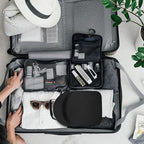 Hard Hat Travel Case for Baseball Caps 1 Piece Black - Hat Protector with Handle, Adjustable Shoulder Strap & Luggage Strap, Stores 6 Hats for Travel, Home, Gifts - Image 5