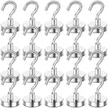 DIYMAG Magnetic Hooks 20pcs 50lbs Cruise Essentials 2026 Magnet Hook by DIYMAG