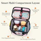 Lifewit Mesh Shower Caddy, Hanging Bathroom Organizer with PVC Phone Bag - Image 3
