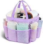Mesh Shower Caddy Portable - 9 Pockets, Shower Bag for Dorm Room Camping by Attmu