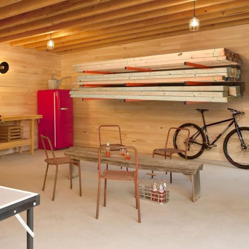Ultrawall Wall Mount Wood Organizer and Lumber Storage Rack with 3-Level - Image 2