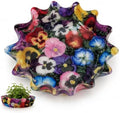 Andreas Pansies Silicone 5" Lillie Pad Catchall Tray, Made in USA, LP5-14 by DecorativeSiliconeProducts