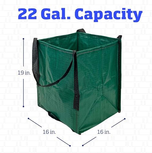 DURASACK Heavy Duty Storage Tote Bag 22-Gallon, Green - Image 6