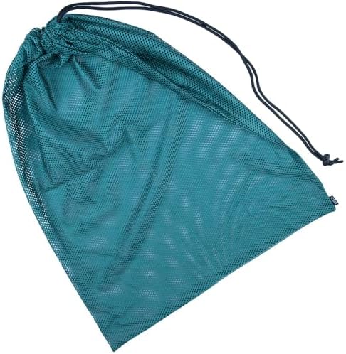 Golberg Mesh Bag - 18 x 24 Inches – Use for Laundry, Beach Days, & Even Camping (Hunter Green) by Golberg