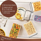 PRAKI Airtight Food Storage Containers Set with Lids - 24 PCS, BPA Free - Image 4