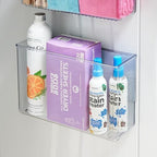 iDesign Magnetic Large Clear Plastic Organizer Bins, 2-Pack - Image 6