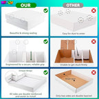 Trading Card Storage Box, 4 Row 3200 Count Collector Cards Box with Divider - Image 5