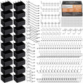 INCLY 320PCS Pegboard Accessories Organizer Kit with Peg Borad Hooks & Bins by INCLY