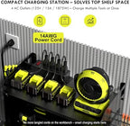KSVO Power Tool Organizer Wall Mount with Drill Rack & Locking Drawers - Image 3