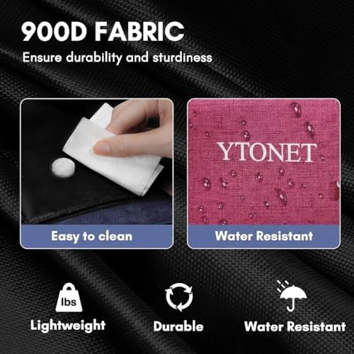 Ytonet Wearable Cleaning Supply Caddy, Foldable Cleaning Tote with Dividers - Image 4