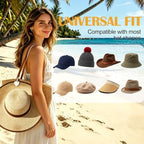 2 Pcs Magnetic Hat Clips for Travel on Bag, Silicone Sunhat Holder, Hat Clip for Caps & Beach Hats, Cap Clip for Beach - Image 5