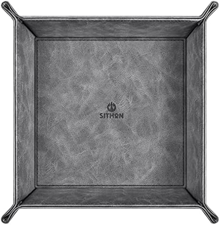 SITHON Valet Tray Desktop Storage Organizer Nightstand Caddy Holder - Image 2