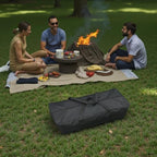Heavy Duty Water-Resistant Grill & Tent Storage Bag - XL Organizer for BBQ Utensils, Canopy, Hammock, Roof Top Tent & Fishing Rods with MOLLE Straps (25''(L) x5.9''(W) x5.9''(H)) - Image 6