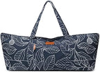 Large Yoga Mat Bag for Women & Men, Full-Zip Gym Bag with Yoga Mat Holder by ELENTURE