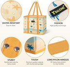 BALEINE 1PK Reusable Grocery Bags, Heavy Duty Shopping Tote Bag - Image 4