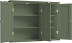 ChooChoo Laundry Cabinet with 3 Doors and Adjustable Shelves - Image 9