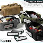 Savior Equipment Loose Sacs 4-Pack Tactical Ammo Pouch Firearm Ammunition Carrier Bag, ID Patches Included, Rifle Carbine Pistol Revolver Ammos Case Shooting Range Gear - Image 5