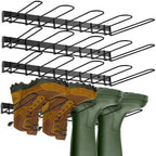 8 Pair Boot Rack Wall Mount for Entryway Garage Mudroom Closet Indoor Outdoor - Wader Hangers for Drying Fishing Rain Hiking Tall Cowboy Boots - Boot Hanger Holder for Storage Organizer by Plowatxi
