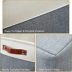 DECOMOMO Storage Bins, Extra Large Fabric Storage Baskets for Shelves 3Pack - Image 5