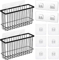 Over the Cabinet Door Organizer 2 Pack, Self Adhesive cabinet door organizer Pantry Door Organizer, Inside Cabinet Storage, Cutting Board Organizer Wall Mounted, Home Organization by EINFAGOOD