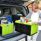CleverMade Collapsible Storage Bin, 46L Crate, Holds Up to 75 lb, Black - Image 4