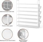 OYREL Shoe Rack 7 Tier Tall 28-35Pairs Organizer Storage - Image 7